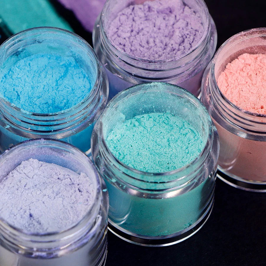 8 Colors 10ml. Pearl Powder Pigment