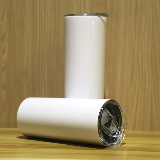 20oz 30oz Sublimation Blanks Straight Skinny Tumbler, Double  Wall.