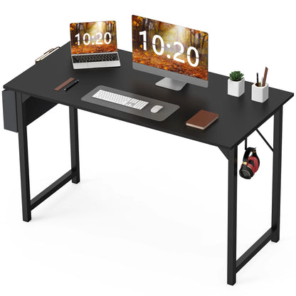 Computer Desk, Gaming Table, Craft Table, Side Storage