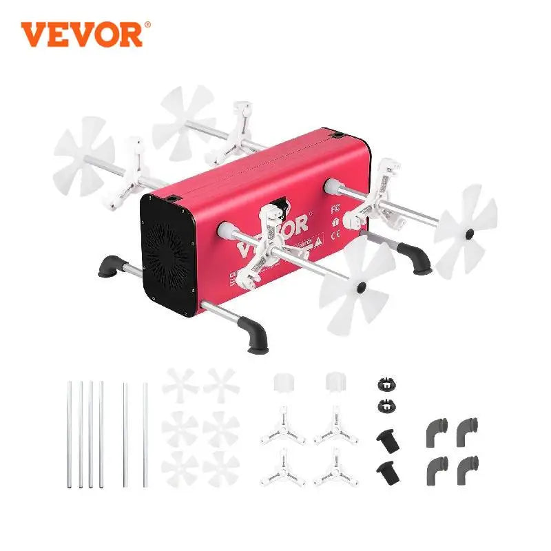 VEVOR 4 Cup Turner , 2 Speeds, 4 Switches