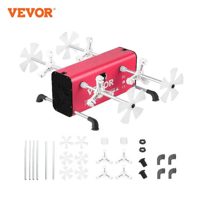 VEVOR 4 Cup Turner , 2 Speeds, 4 Switches